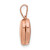 FJC Finejewelers 14k Rose Gold 10mm Plain Heart Locket Pendant Necklace 18 inch chain included XL654P