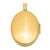 FJC Finejewelers 14k 31mm Oval Scroll Locket Pendant Necklace 18 inch chain included in 14 kt Yellow Gold XL644A
