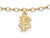 Logoart Sterling Silver Gp Florida State University Anklet GP030FSUAE