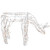48in White Feeding Doe Lighted Outdoor Christmas Decoration
