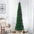 Costway 5Ft6Ft7Ft9Ft PVC Artificial Pencil Christmas Tree Slim Green
