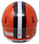 Nick Chubb Signed Cleveland Browns Full Size Speed Replica Helmet w/Case BAS ITP