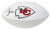 Tyreek Hill Signed Kansas City Chiefs White Logo Football JSA ITP