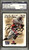 Ron Dayne Signed Fleer #201 New York Giants Skybox Football Card PSA/DNA