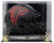 Jamal Anderson Signed Falcons Full Size Speed Replica Eclipse Helmet w/Case JSA