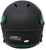 Vinny Testaverde Signed Jets Full Size Matte Black Eclipse Helmet w/Case JSA ITP