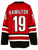 Dougie Hamilton Signed Carolina Hurricanes Red Hockey Jersey Fanatics