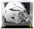 Zach Ertz Signed Full Size White Matte Spd Auth Helmet w/Case Ertz Hologram JSA