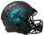 Jason Taylor Signed Full Size Dolphins Eclipse Spd Replica Helmet w/Case JSA ITP