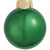 12ct Green Pearl Finish Glass Christmas Ball Ornaments 2.75" (70mm)