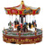 14" LED Lighted Animated and Musical Carousel Christmas Decoration