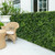 Costway 12 PCS 20''x20'' Artificial Boxwood Plant Wall Panel Hedge Privacy Fence