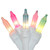 35ct Mini Pastel Christmas Light Set - Multi-Color - 7' White Wire