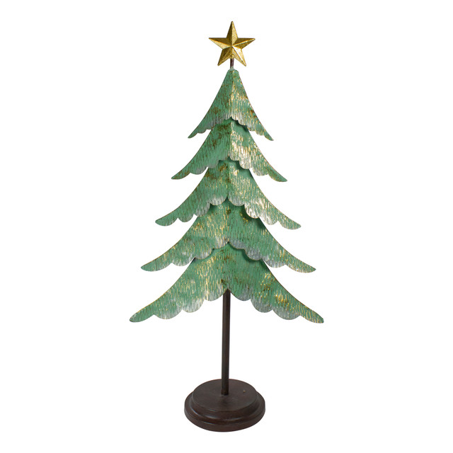 Northlight 11.25 Red and Green Christmas Tree Cut-Out with