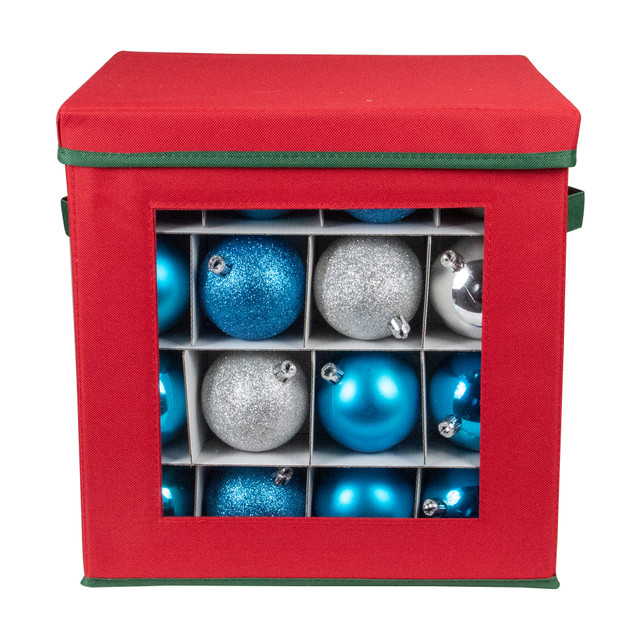 Northlight 24 Christmas Ornament Storage Bag with Removable