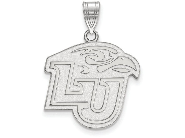 Sterling Silver University of Louisville Large I Love Logo Pendant by  LogoArt