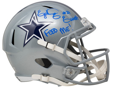 Ezekiel Elliott Autographed Dallas Cowboys Full Size Speed Replica