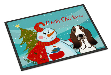 Multicolor Caroline's Treasures BB5506JMAT Basset Hound Welcome Door Mat Indoor Rug or Outdoor Welcome Mat 24x36 Doormat 24H X 36W Multicolor Caroline's Treasures BB5506JMAT Basset Hound Welcome Door Mat Indoor Rug or Outdoor Welcome Mat 24x36 Doormat 24H X 36W