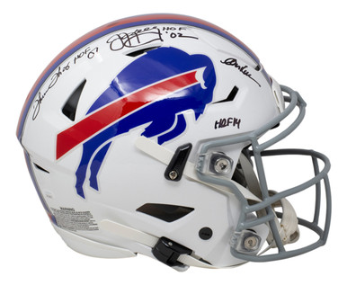 Andre Reed Signed Buffalo Bills Full-Size Helmet Inscribed HOF 14 (C –