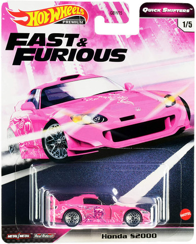 DieCast Hotwheels 2020 Premium Fast & Furious Quick Shifters 1/5