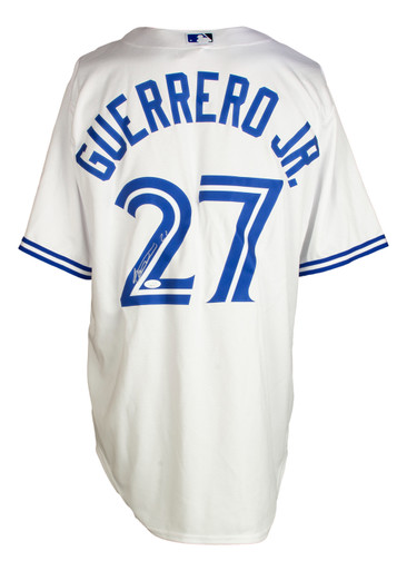 Vladimir Guerrero Jr. Toronto Blue Jays Autographed Gray Nike Replica Jersey