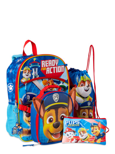 Paw Patrol Ready For Action Backpack Lunch Box Piece Set
