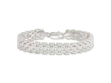FJC Finejewelers Sterling Silver Polished Fancy Link Bracelet 7.75