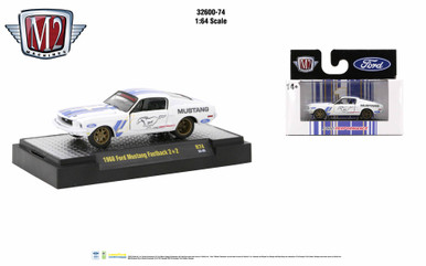 M2 Machines 1:64 Auto Authentic 1968 Ford Mustang Fastback 2