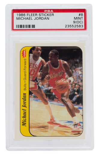 1986 Fleer Michael Jordan #57 PSA 9 Rookie RC | eBay