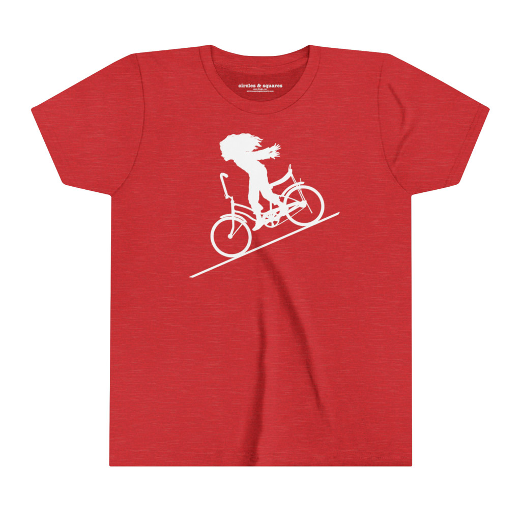 FASTER FASTER (girl) kids tee