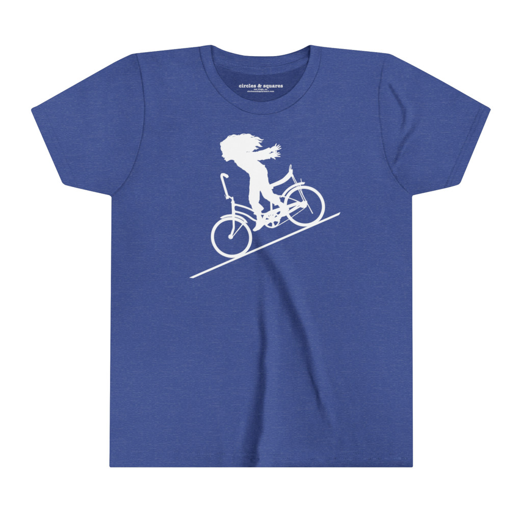 FASTER FASTER (girl) - kids unisex tee - 7 colors