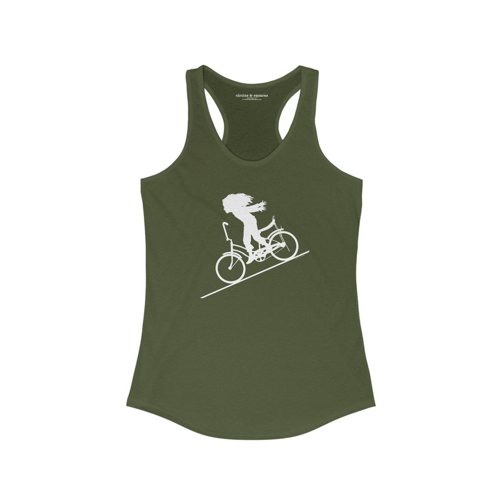 FASTER FASTER women's racer back tank top