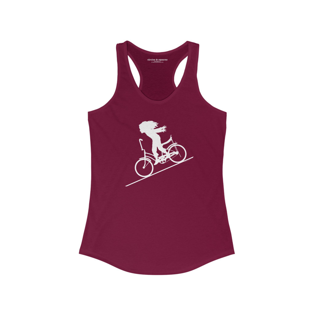 FASTER FASTER women's racer back tank top