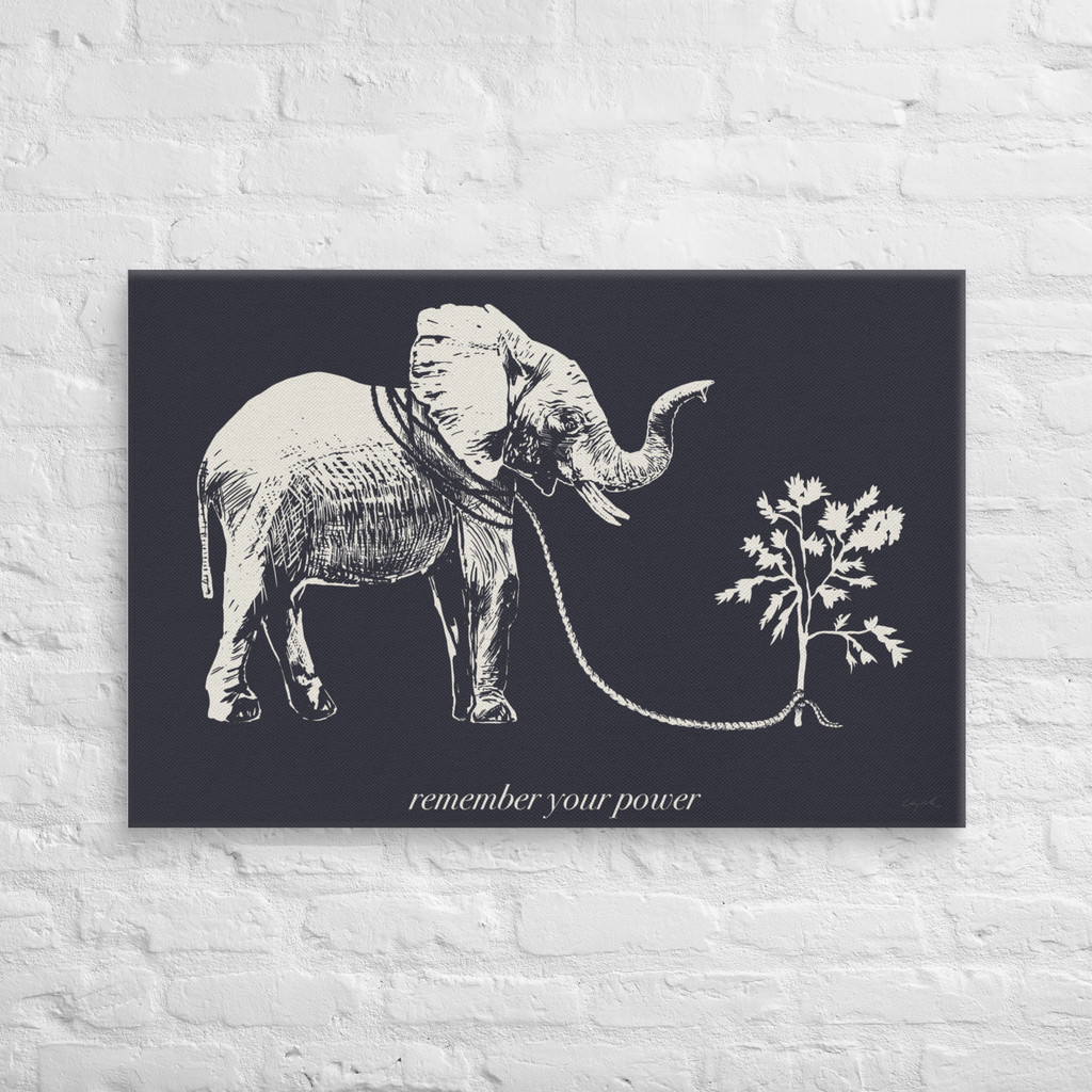REMEMBER YOUR POWER - Canvas Print - 2 sizes - FREE SHIPPING