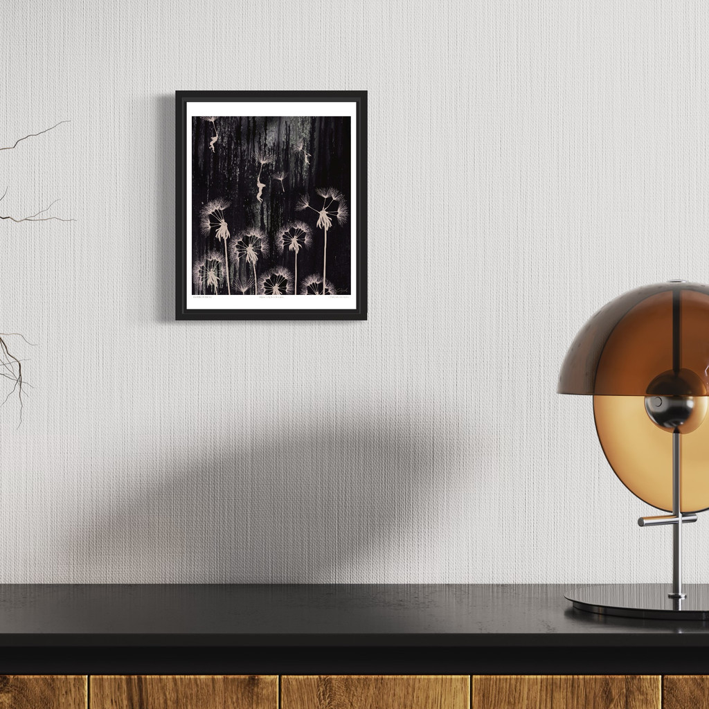 DANDELION DREAM - poster - 3 sizes - FREE SHIPPING