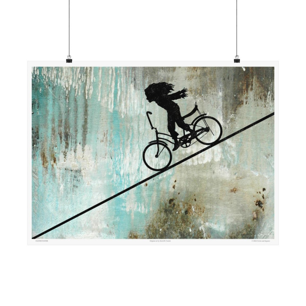  FASTER FASTER - color - poster - 3 sizes - FREE SHIPPING 