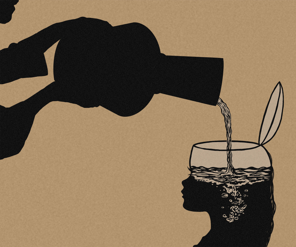  ALL THE GOOD STUFF - Grandmother and granddaughter - poster - 3 sizes - FREE SHIPPING 