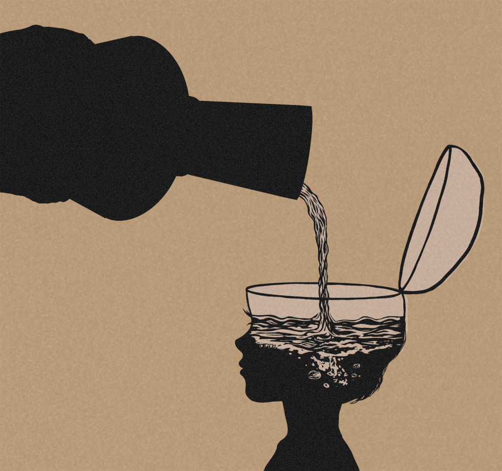 ALL THE GOOD STUFF - Grandfather and grandson - canvas - 2 sizes - FREE SHIPPING 