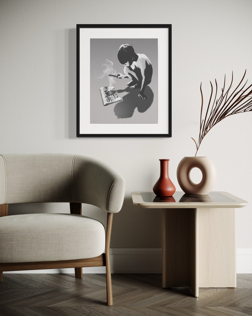 STRANGE TIMES - poster - 3 sizes - FREE SHIPPING 