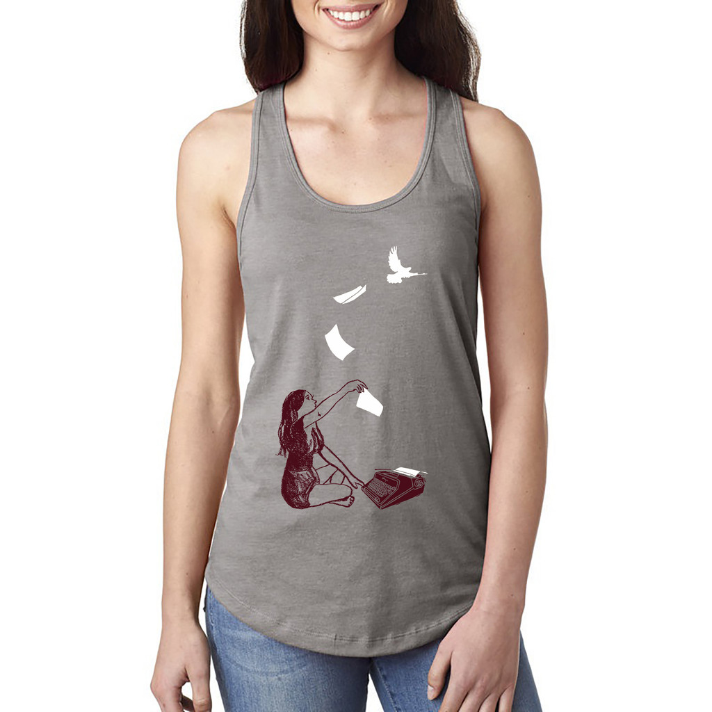 L'IDEE DE LA FILLE - women's racerback tank top