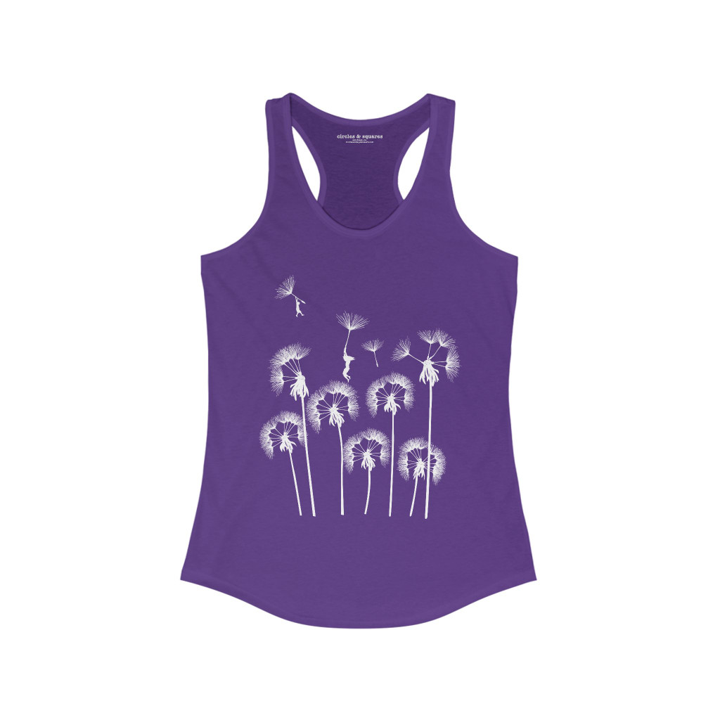 DANDELION DREAM - women's racerback tank top