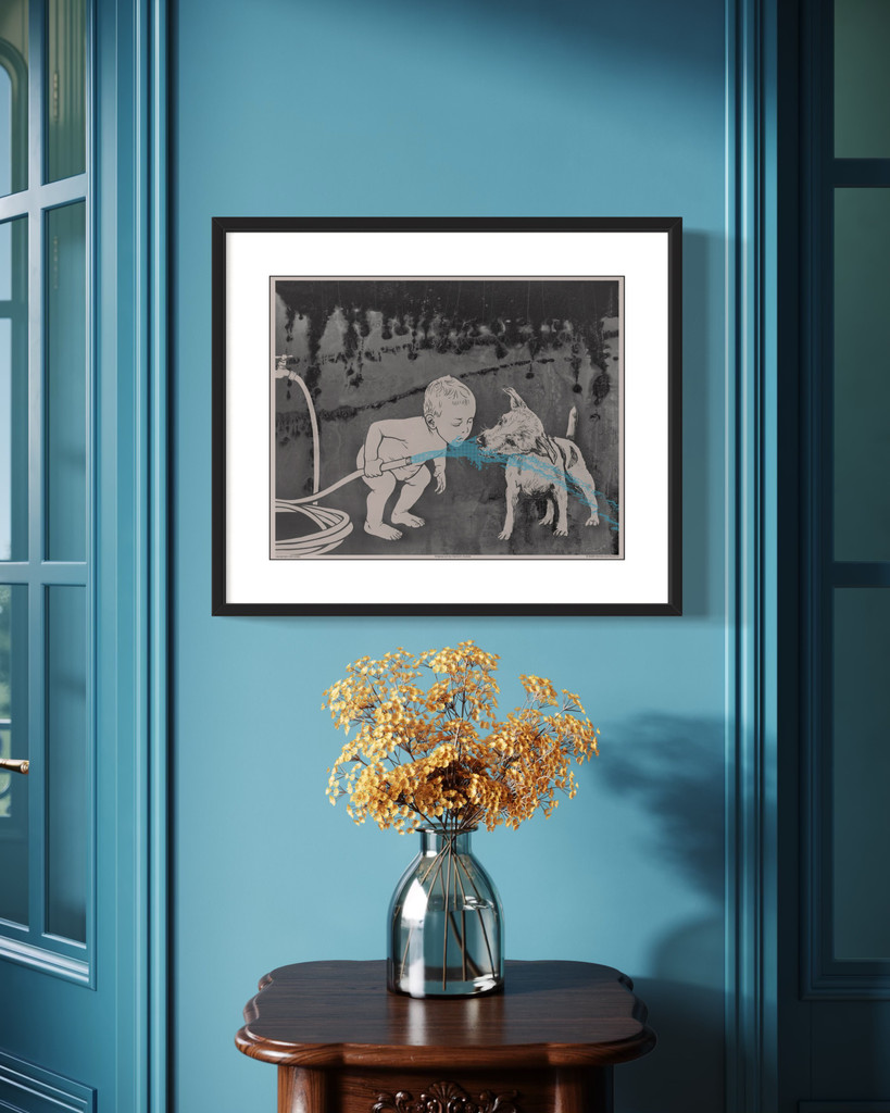 DRINKING BUDS - poster - 3 sizes - FREE SHIPPING