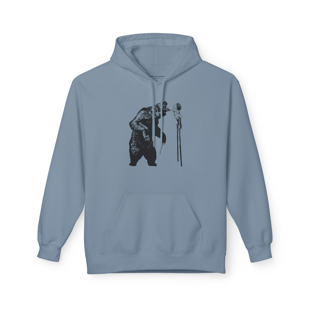 FIERCE ON STILTS - Unisex Fleece Hoodie - FREE SHIPPING 
