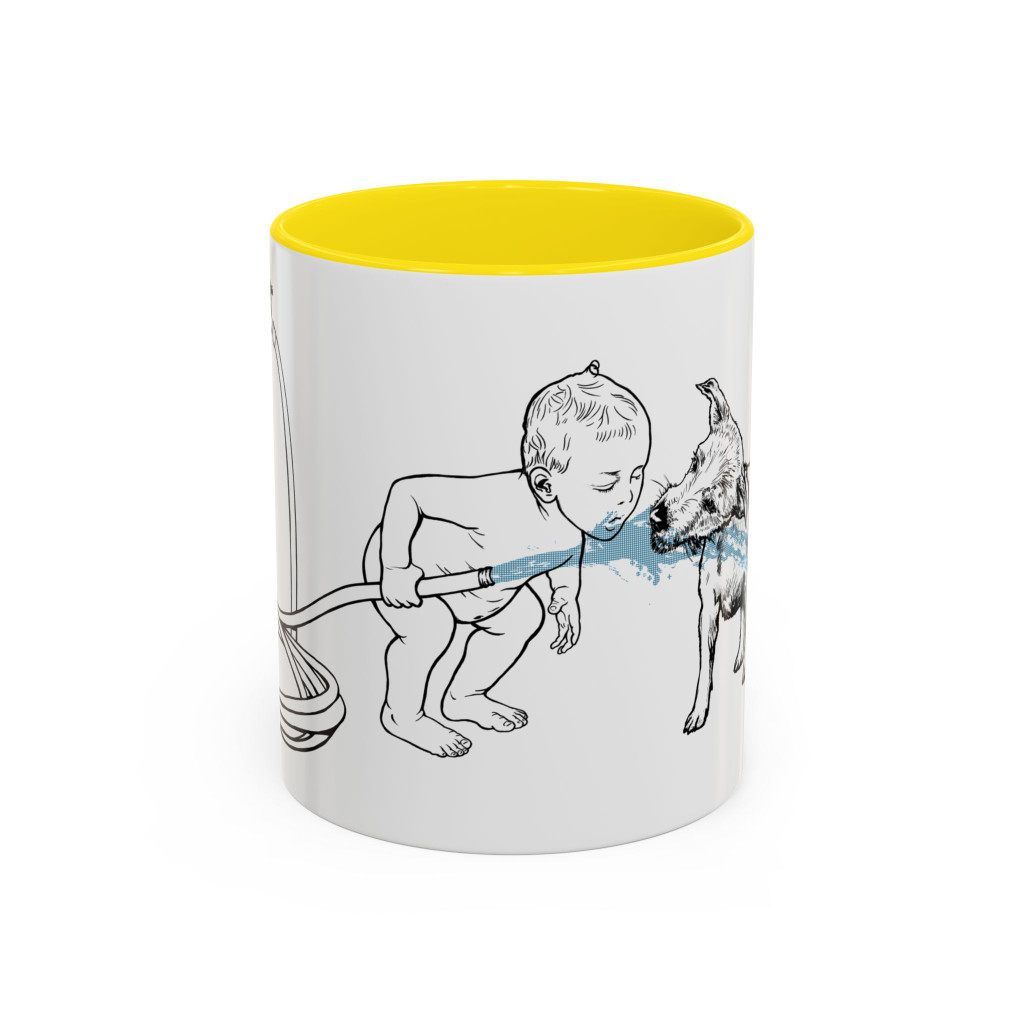 DRINKING BUDS - Accent Coffee Mug (11oz) - FREE SHIPPING