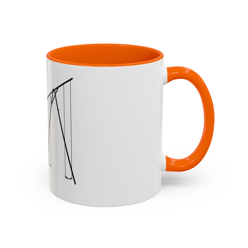 JUMP (boy) - Accent Coffee Mug (11oz) - FREE SHIPPING 
