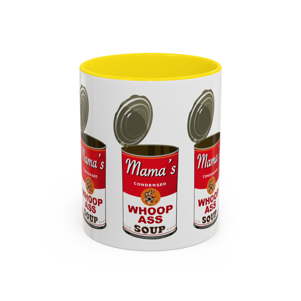 WHOOP ASS - Accent Coffee Mug (11oz) - FREE SHIPPING 