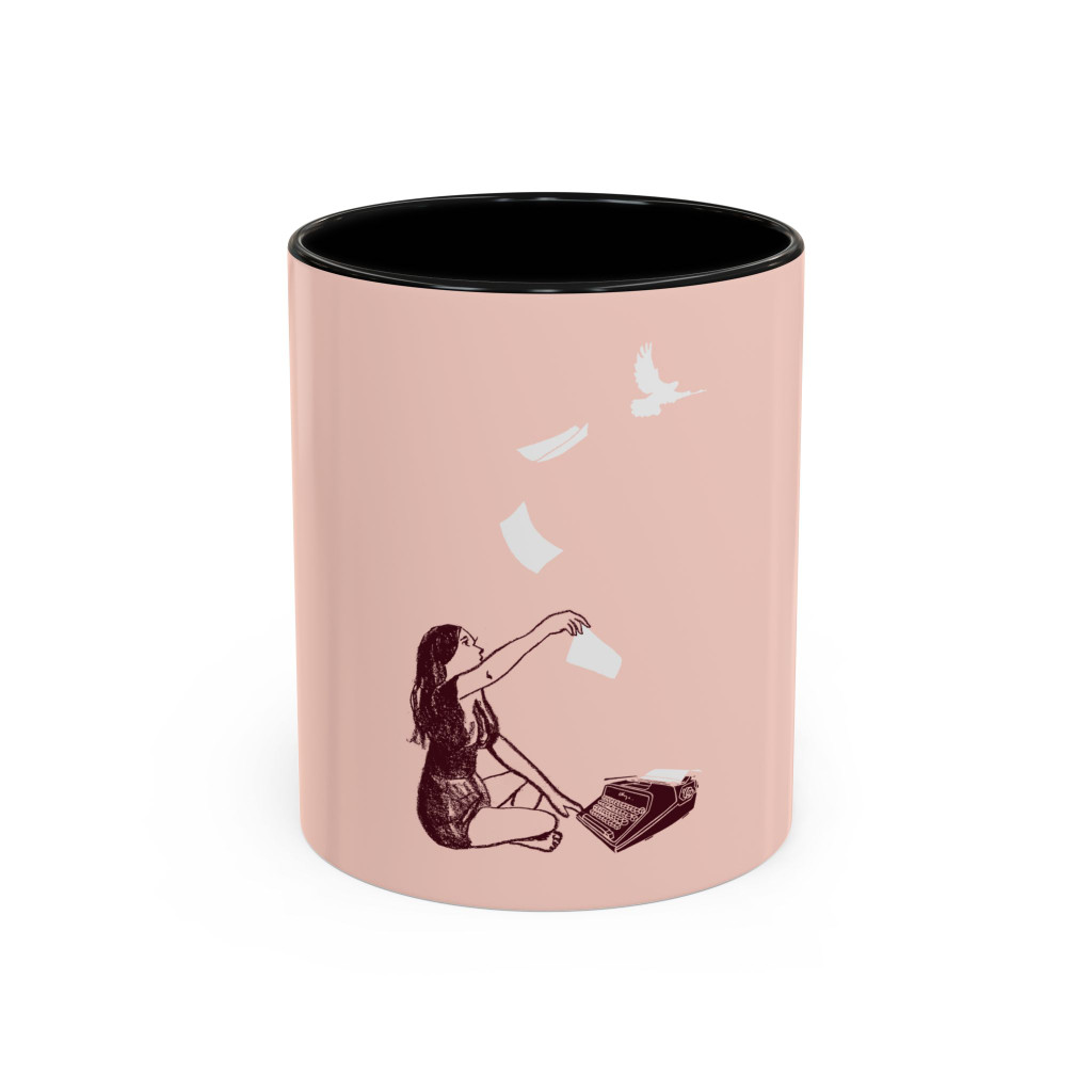 L'IDEE DE LA FILLE - Accent Coffee Mug (11 oz) - FREE SHIPPING 