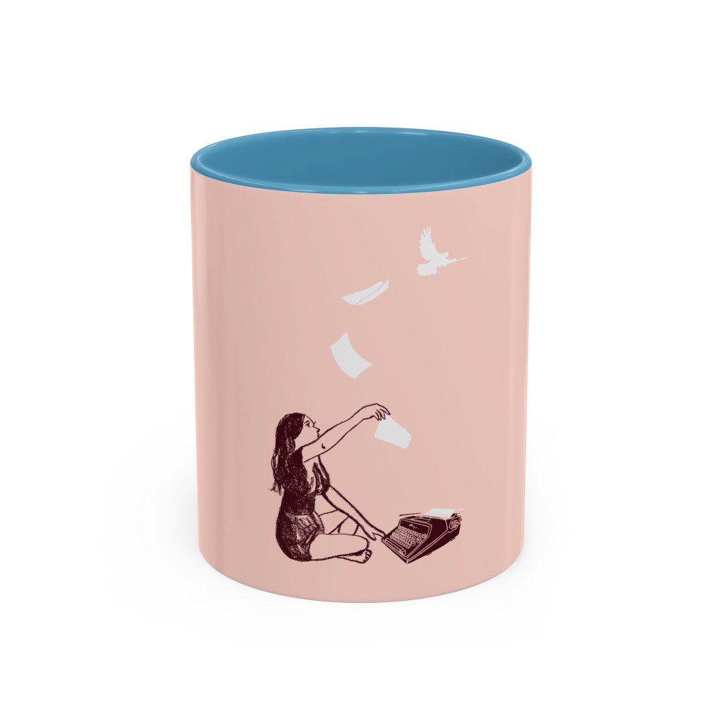 L'IDEE DE LA FILLE - Accent Coffee Mug (11 oz) - FREE SHIPPING 