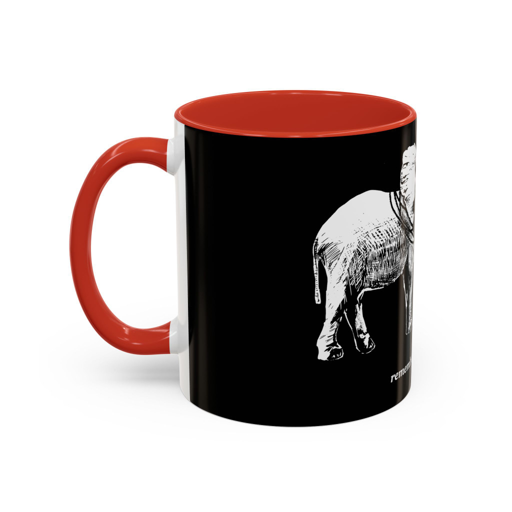 REMEMBER YOUR POWER - Accent Coffee Mug (11 oz) - FREE SHIPPING 
