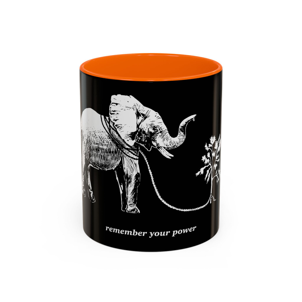 REMEMBER YOUR POWER - Accent Coffee Mug (11 oz) - FREE SHIPPING 